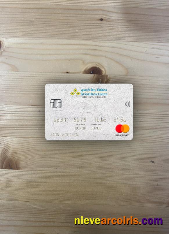 Nepal Kumari Bank mastercard photolook